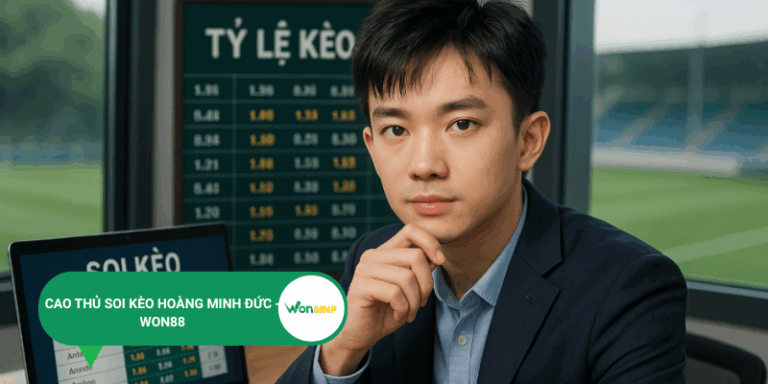 Chuyên gia Hoàng Minh Đức - Bậc thầy soi kèo tại WonMNP