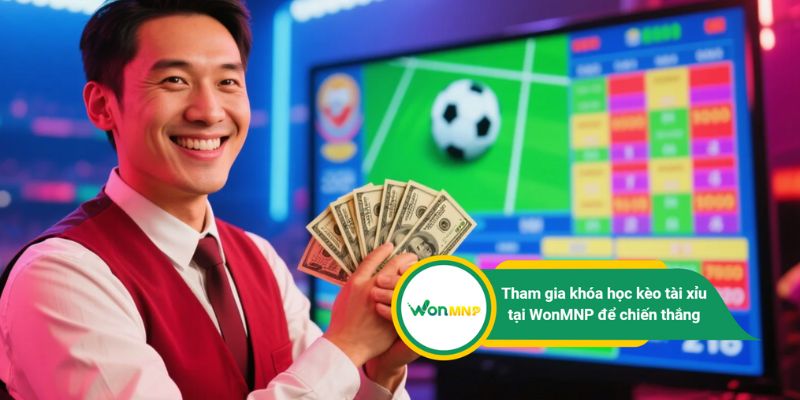 Khóa học kèo tài xỉu tại WonMNP sẽ giúp bạn chiến thắng bền vững