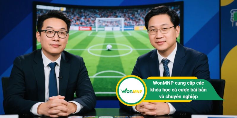 WonMNP cung cấp các khóa học cá cược bài bản và chuyên nghiệp