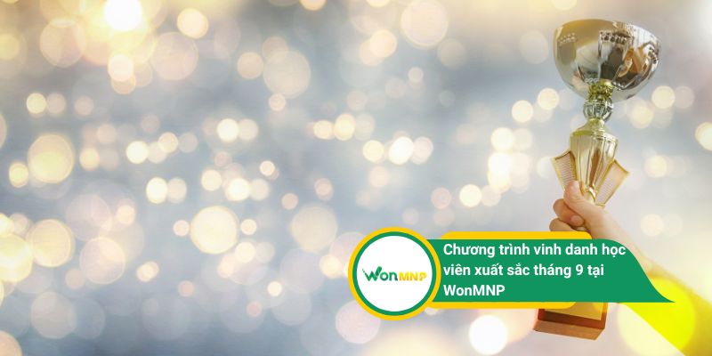 học viên xuất sắc tháng 9