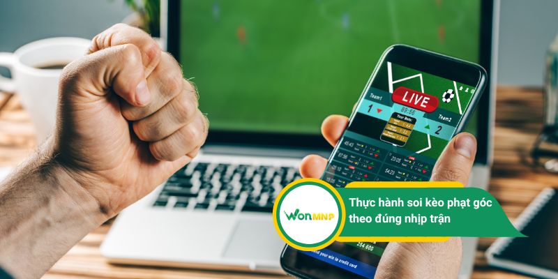 Soi kèo phạt góc theo đúng nhịp trận đấu