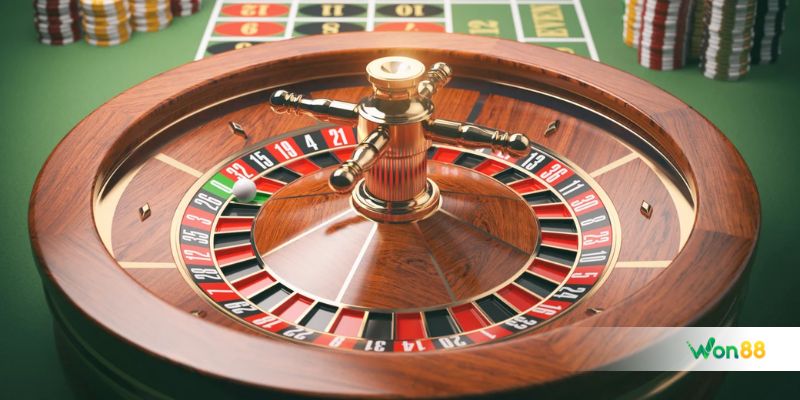 Cấu trúc bàn cược của Roulette